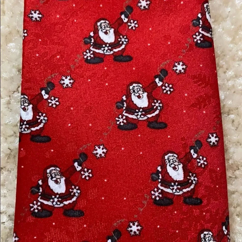 Dockers red tie 8 & under